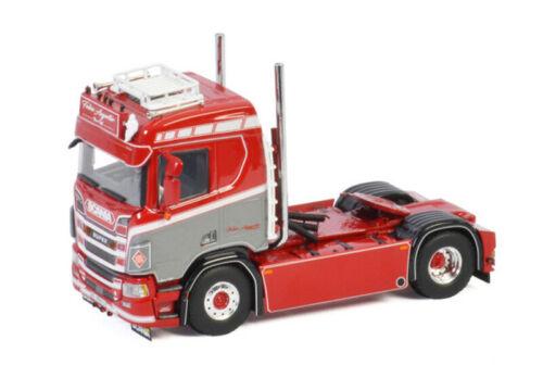 WSI SCANIA R NORMAL CR20N 4X2 FABIO AEGERTER TRANSPORTE 1/50 Truck Pre-built view1