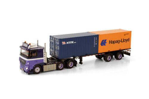 WSI 1/50 DAF XF COMFORT CAB MY2017 6X2+2x20FT Con W. NEIDHÖFER TRANSPORT view2