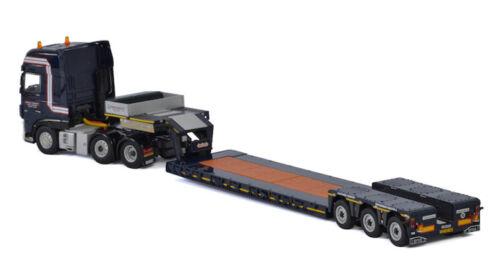 WSI Beekman Transport DAF XF Super Space Cab Low loader 1/50 DIECAST Truck Model view4