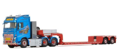 WSI 1:50 VOLVO FH4 GLOBETROTTER 6X4 LOW LOADER EURO - 2 AXLE JESPER THYGESEN view2