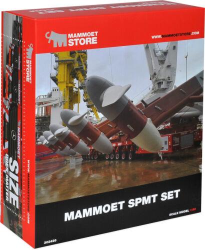 Mammoet SPMT SET 6 + 4 + PPU 1/50 DIECAST Truck Pre-built Model view5