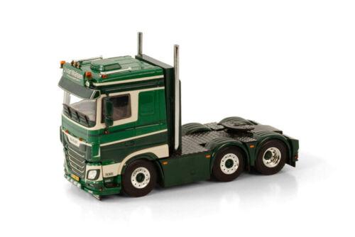 WSI 1/50 DAF XF SPACE CAB MY2017 6X2 TWINSTEER J. VAN WALSEM TRANSPORT view1