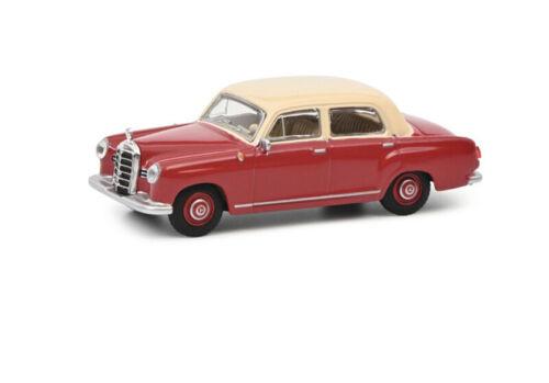 Schuco MB 180 D Red Beige Classic 1/64 DIECAST Truck Pre-built Model view1