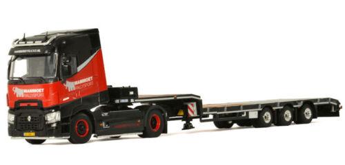 MAMMOET RENAULT 4X2 Low board Trailer MAMMOET 1/50 DIECAST Pre-built Model view2