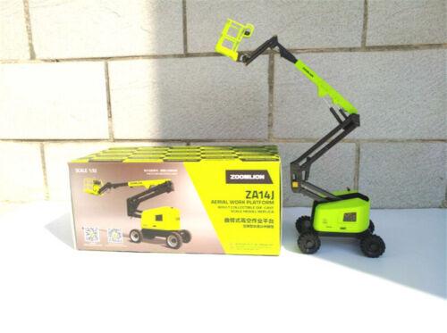 ZOOMLION ZA14J Crank-arm Aerial Work Platform Boom lift 1/32 DIECAST Truck Model view4