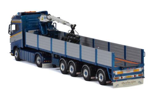 WSI VOLVO FH4 GLOBETROTTER 4X2 BRICK TRAILER-4 AXLE BOLWIJN 1/50 Pre-built view2