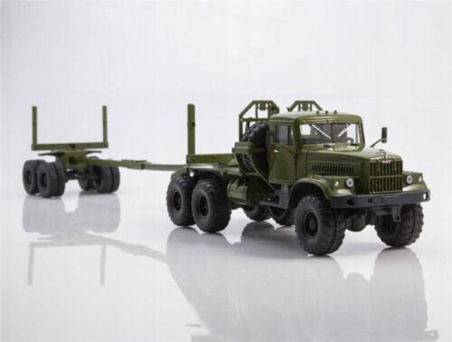 Modimio Soviet Klass KRAZ-255L1 timber transport Truck 1/43 ABS Pre-built Model view7