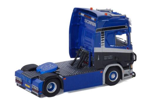 WSI SCANIA R HIGHLINE CR20H 4X2 space cab ROLAND DE BLOCK 1/50 Truck Model view3