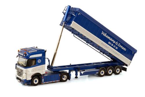 WSI 1/50 MB ACTROS MP4 GIGA SPACE 4X2 VOLUME TRAILER-3AXLE VEKEMANS EN ZONEN view3