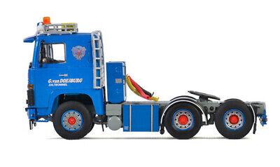 WSI SCANIA 1 SERIES 6X2 TAG AXLE space cab G. VAN DOESBURG 1/50 Truck Model view3