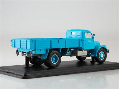 Start Scale Models Praga S5T-3 flatbed truck light blue 1/43 ABS Truck Model view2