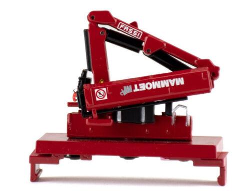 MAMMOET FASSI F50 truck mounted crane 1:50 DIECAST Truck Pre-builded Model view1