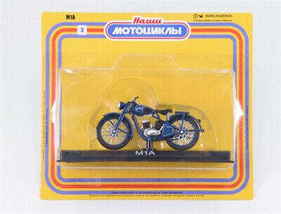 Modimio Russia m1a-moscow motorcycle bike 1/24 ABS Truck Pre-built Model view8