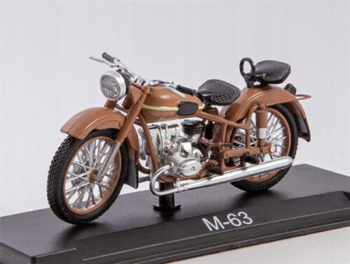 Modimio Soviet Ural IMZ-M-63 Motorcycle 1/24 ABS Truck Pre-built Model view1
