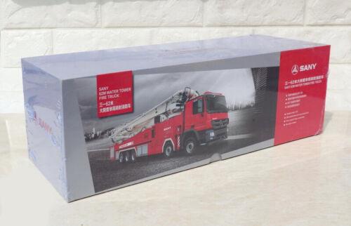SANY Benz SYM5530JXFJP 62 Water pump Tower Fire Truck 1/50 Pre-built Model view11