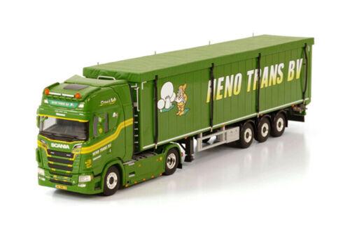 WSI 1/50 SCANIA S HIGHLINE CS20H 4X2 VOLUME TRAILER-3 AXLE HENO TRANS BV view2
