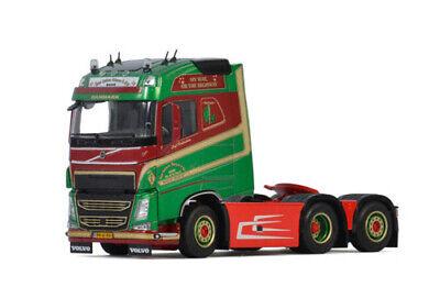 WSI 1/50 VOLVO FH4 GLOBETROTTER 6X2 TAG AXLE HANS GUTTORM PEDERSEN & SON view1