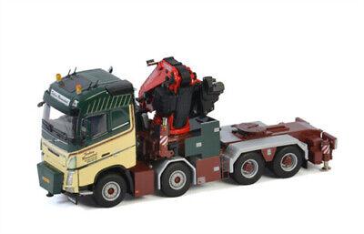 WSI 1/50 Volvo fh4 GLOBETROTTER 8x4 Fassi 110 JIB torben ramsdal Truck view2