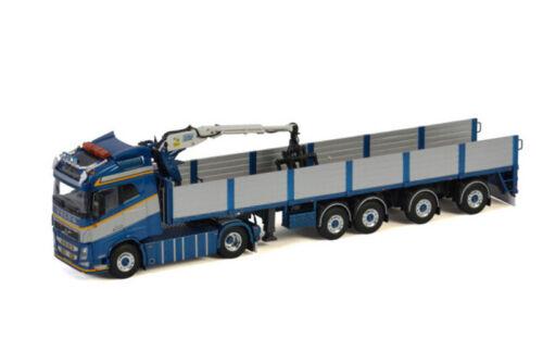 WSI VOLVO FH4 GLOBETROTTER 4X2 BRICK TRAILER-4 AXLE BOLWIJN 1/50 Pre-built view3