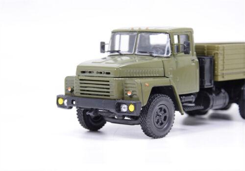 Modimio Soviet 3-Axle KRAZ-250 Heavy Flatbed 1/43 ABS Truck Pre-built Model view6