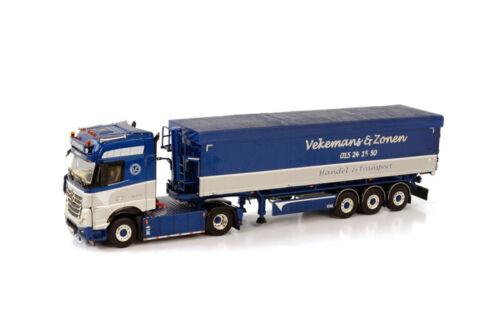 WSI 1/50 MB ACTROS MP4 GIGA SPACE 4X2 VOLUME TRAILER-3AXLE VEKEMANS EN ZONEN view1