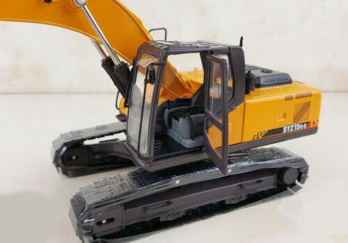 SANY SY215C-9 Hydraulic Excavator with Diecast Track 1/35 Pre-built Model view5