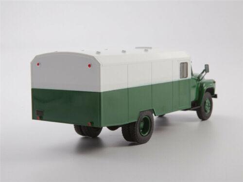 Modimio Russia ZIL130G-AZ Prison Escort Truck 1/43 ABS Truck Pre-built Model view6