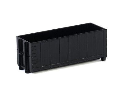 WSI HOOKLIFT CONTAINER BLACK 40M3 premium line 1/50 DIECAST Truck Pre-built view1