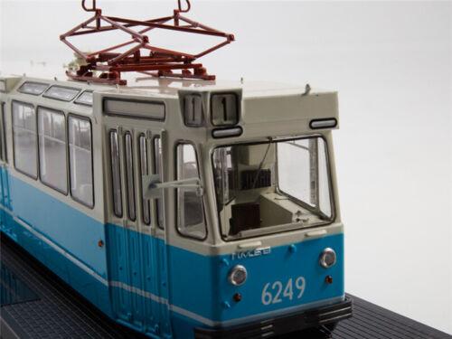 Start Scale Models 1/43 Urban public transport Soviet Leningrad LM-68 blue-white view7