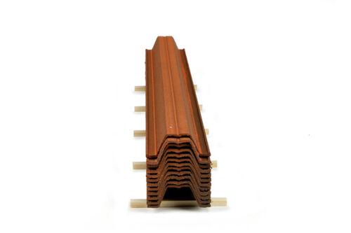 TEKNO Sheet Piles Load 1/50 DIECAST Truck Pre-built Model view4