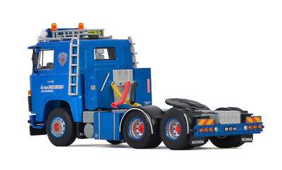 WSI SCANIA 1 SERIES 6X2 TAG AXLE space cab G. VAN DOESBURG 1/50 Truck Model view5