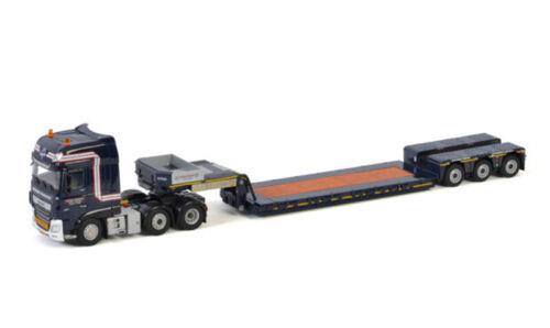 WSI Beekman Transport DAF XF Super Space Cab Low loader 1/50 DIECAST Truck Model view1