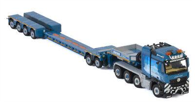 WSI 1/50 ZURCHER MB MP4 2.300M 8X6 LOW LOADER EURO-4 AXLE DOLLY-2 AXLE Truck view1