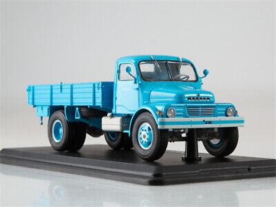 Start Scale Models Praga S5T-3 flatbed truck light blue 1/43 ABS Truck Model view6