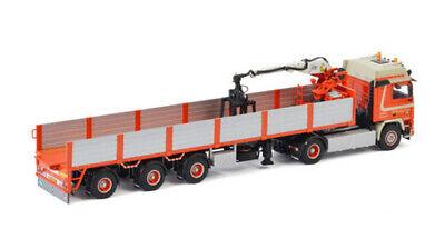 WSI VOLVO F16 4X2 BRICK TRAILER - 3 HUSKENS 1/50 DIECAST Truck Pre-built view4