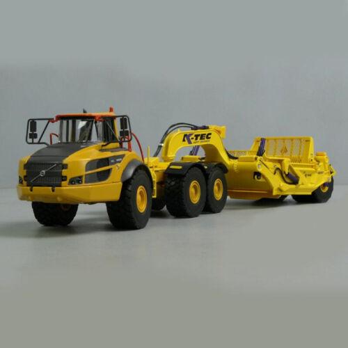 K-Tec 1237 ADT Scraper W/ Volvo A40F Articulated 1/50 Truck Pre-built view1