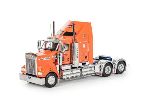 Drake KENWORTH T909 PRIME MOVER TRUCK orange 1/50 DIECAST Truck Model view6