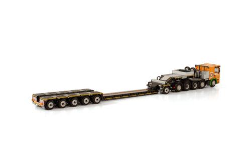 WSI 1/50 SCANIA P LOW CP20 10X4 LOWLOADER 5AXLE DOLLY 1AXLE HOLTROP VD.VLIST view3