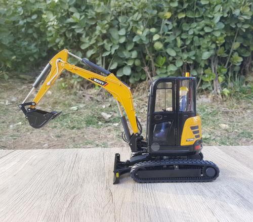 SANY SY35U Hydraulic Excavator 1/20 Diecast Truck Pre-built Model view7