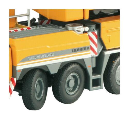 NZG Liebherr LTM 11200-9.1 Mobile Crane Yellow 1/50 DIECAST Truck Model view9