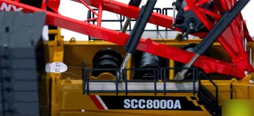 SANY SCC8000A Crawler crane 1/50 DIECAST Truck Pre-built Model view10