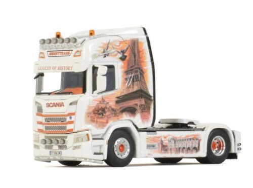 WSI SCANIA R HIGHLINE 4X2 GIBERTTRANS LEGEND OF HISTORY 1/50 Truck Model view3
