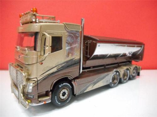 WSI 1/50 VOLVO FH4 SLEEPER CAB 8X4 HOOKLIFT SYSTEM+H CON ASPHALT PER BRODDES view3