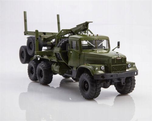 Modimio Soviet Klass KRAZ-255L1 timber transport Truck 1/43 ABS Pre-built Model view2