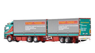 WSI SCANIA 3 SERIES 6X2 TAG AXLE COMBI trailer RYNART TRADING 1/50 Pre-built view3