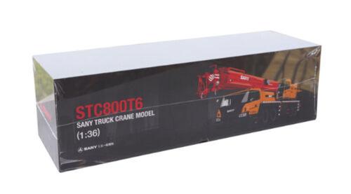 SANY STC800T6 TRUCK CRANE 1/36 DIECAST Truck Pre-built Model view11