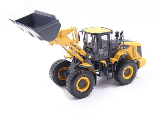 LIUGONG 856H Wheel Loader Standard Edition Yellow 1/35 Diecast Pre-built Model view5