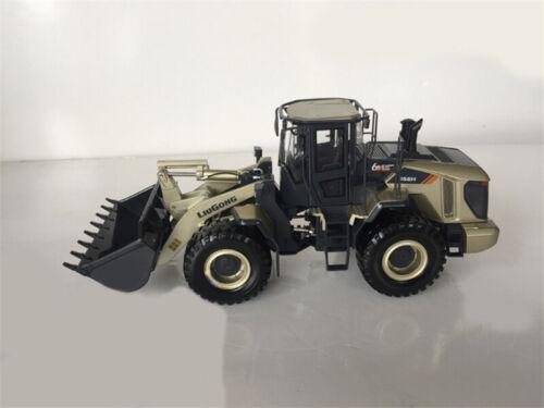 LIUGONG CLG 856H Wheel Loader 60th Anniversary Edition Silver 1/35 Diecast Model view5
