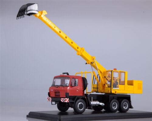 SSM Soviet Russia UDS-114A Tatra-815 Mobile excavator Crane 1/43 Pre-built Model view5