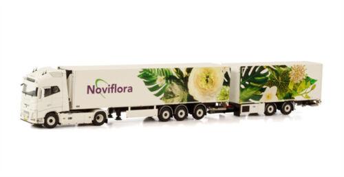 WSI VOLVO FH4 GLOBETROTTER XL 4X2 5 AXLE JZ TRANSPORT NOVIFLORA 1/50 Model view1